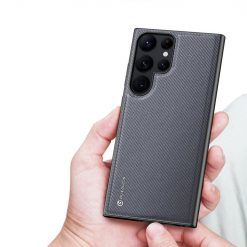 Zadní kryt Dux Ducis Fino šedý – Samsung Galaxy S23 Ultra | Levné Kryty | Levné Kryty | Levné Kryty