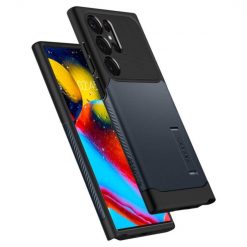 Zadní kryt Spigen Slim Armor Metal Slate – Samsung Galaxy S23 Ultra | Levné Kryty | Levné Kryty | Levné Kryty