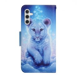 Knížkové pouzdro Trendy Cross case Malý leopard – Samsung Galaxy A54 5G | Levné Kryty | Levné Kryty | Levné Kryty