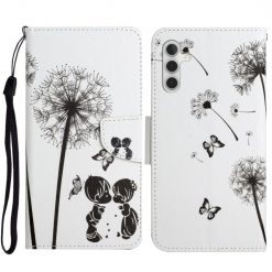 Knížkové pouzdro Trendy Cross case Pampeliška – Samsung Galaxy A54 5G | Levné Kryty | Levné Kryty | Levné Kryty