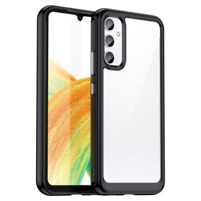 Ochranný kryt Colorful Acrylic case černý – Samsung Galaxy A34 5G ...