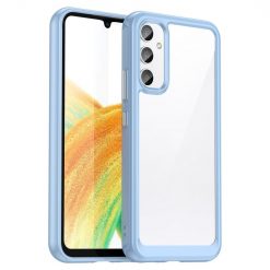 Ochranný kryt Colorful Acrylic case modrý – Samsung Galaxy A34 5G
