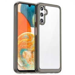 Ochranný kryt Colorful Acrylic case transparentno-šedý – Samsung Galaxy A54 5G