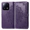 Peněženkové pouzdro Embossing Pattern Mandala Flower zelené – Xiaomi 13 Pro | Levné Kryty | Levné Kryty | Levné Kryty