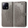 Peněženkové pouzdro Embossing Pattern Mandala Flower modré – Xiaomi 13 | Levné Kryty | Levné Kryty | Levné Kryty