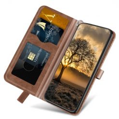 Peněženkové pouzdro Embossing Pattern Strom hnědé – Xiaomi 13 Pro | Levné Kryty | Levné Kryty | Levné Kryty