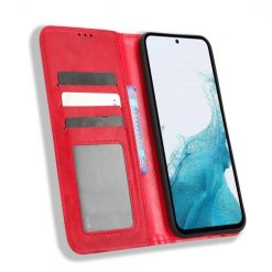 Peněženkové pouzdro Retro Leather červené – Samsung Galaxy A54 5G | Levné Kryty | Levné Kryty | Levné Kryty