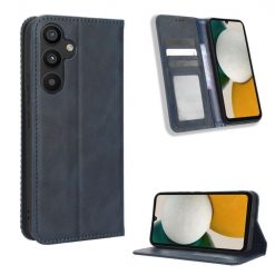 Peněženkové pouzdro Retro Leather modré – Samsung Galaxy A34 5G | Levné Kryty | Levné Kryty | Levné Kryty