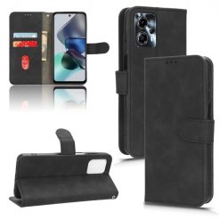 Peněženkové pouzdro Solid černé – Motorola Moto G13 / G23 / G53 5G | Levné Kryty | Levné Kryty | Levné Kryty