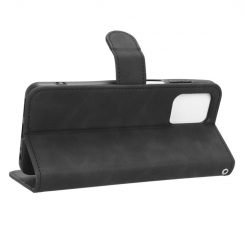 Peněženkové pouzdro Solid černé – Motorola Moto G13 / G23 / G53 5G | Levné Kryty | Levné Kryty | Levné Kryty