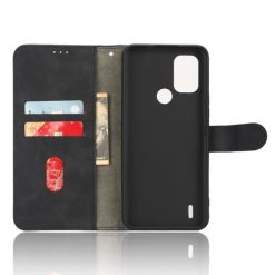 Peněženkové pouzdro Solid černé – Nokia C31 | Levné Kryty | Levné Kryty | Levné Kryty