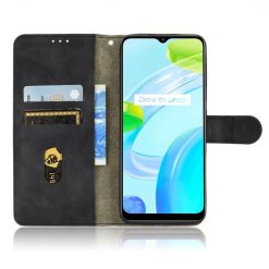 Peněženkové pouzdro Solid černé – Realme C30 | Levné Kryty | Levné Kryty | Levné Kryty