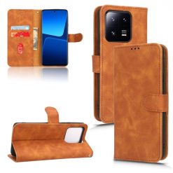 Peněženkové pouzdro Solid hnědé – Xiaomi 13 Pro | Levné Kryty | Levné Kryty | Levné Kryty