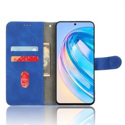 Peněženkové pouzdro Solid modré – Honor X8a | Levné Kryty | Levné Kryty | Levné Kryty