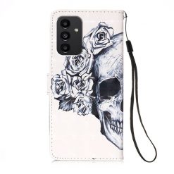 Alternative view of Knížkové pouzdro Trendy Colored case Lebka – Samsung Galaxy A54 5G