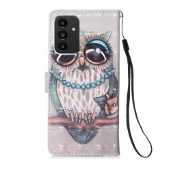 Alternative view of Knížkové pouzdro Trendy Colored case Sova – Samsung Galaxy A54 5G