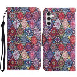 Knížkové pouzdro Trendy Cross case Kaleidoskop – Samsung Galaxy A54 5G | Levné Kryty | Levné Kryty | Levné Kryty