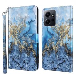 Knížkové pouzdro Trendy Cross case Zlato – Xiaomi Redmi Note 12 (4G) | Levné Kryty | Levné Kryty | Levné Kryty