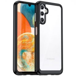 Ochranný kryt Colorful Acrylic case černý – Samsung Galaxy A14 4G/5G
