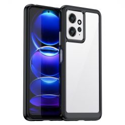 Ochranný kryt Colorful Acrylic case černý – Xiaomi Redmi Note 12 (4G)