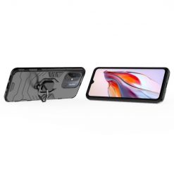 Odolný kryt Ring Armor černý – Xiaomi Redmi 12C | Levné Kryty | Levné Kryty | Levné Kryty