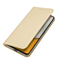 Peněženkové pouzdro Dux Ducis Skin Pro zlaté – Samsung Galaxy A34 5G | Levné Kryty | Levné Kryty | Levné Kryty