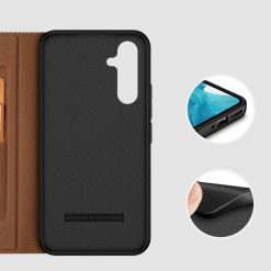 Peněženkové pouzdro Dux Ducis Skin X2 hnědé – Samsung Galaxy A54 5G | Levné Kryty | Levné Kryty | Levné Kryty