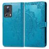Peněženkové pouzdro Embossing Pattern Mandala Flower šedé – Xiaomi 13 Lite | Levné Kryty | Levné Kryty | Levné Kryty