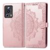 Peněženkové pouzdro Embossing Pattern Mandala Flower zelené – Xiaomi 13 Lite | Levné Kryty | Levné Kryty | Levné Kryty