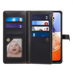 Peněženkové pouzdro Eseble Star Wallet case černé – Samsung Galaxy A14 4G/5G | Levné Kryty | Levné Kryty | Levné Kryty