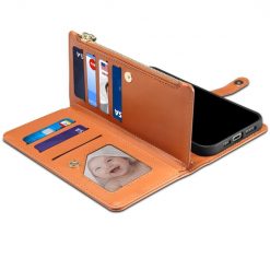 Peněženkové pouzdro Eseble Star Wallet case hnědé – Samsung Galaxy A54 5G | Levné Kryty | Levné Kryty | Levné Kryty