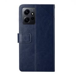 Peněženkové pouzdro Geometric Pattern case modré – Xiaomi Redmi Note 12 (4G) | Levné Kryty | Levné Kryty | Levné Kryty