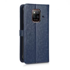 Peněženkové pouzdro Honeycomb Dot Texture Case modré – Ulefone Power Armor 14 / 14 Pro | Levné Kryty | Levné Kryty | Levné Kryty