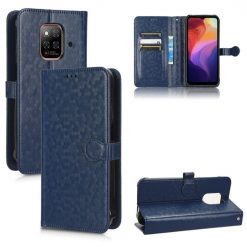 Peněženkové pouzdro Honeycomb Dot Texture Case modré – Ulefone Power Armor 14 / 14 Pro | Levné Kryty | Levné Kryty | Levné Kryty