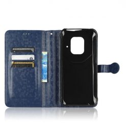 Peněženkové pouzdro Honeycomb Dot Texture Case modré – Ulefone Power Armor 14 / 14 Pro | Levné Kryty | Levné Kryty | Levné Kryty