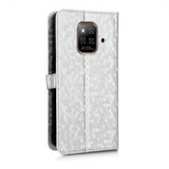 Alternative view of Peněženkové pouzdro Honeycomb Dot Texture Case stříbrné – Ulefone Power Armor 14 / 14 Pro