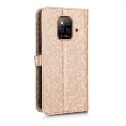 Alternative view of Peněženkové pouzdro Honeycomb Dot Texture Case zlaté – Ulefone Power Armor 14 / 14 Pro