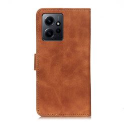 Peněženkové pouzdro Khazneh hnědé – Xiaomi Redmi Note 12 (4G) | Levné Kryty | Levné Kryty | Levné Kryty
