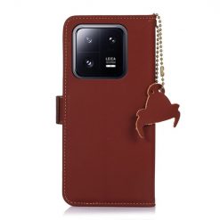 Alternative view of Peněženkové pouzdro RFID Leather case hnědé – Xiaomi 13