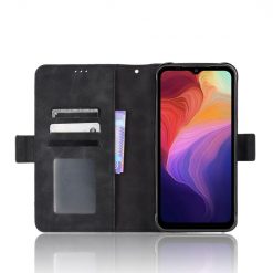 Peněženkové pouzdro Slots case černé – Ulefone Power Armor 14 / 14 Pro | Levné Kryty | Levné Kryty | Levné Kryty