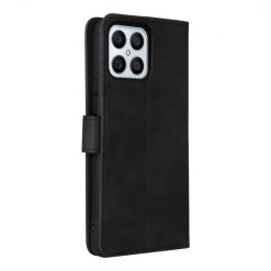 Peněženkové pouzdro Solid černé – Honor X8 | Levné Kryty | Levné Kryty | Levné Kryty