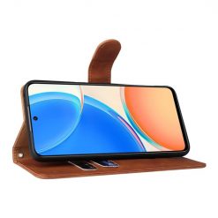 Peněženkové pouzdro Solid hnědé – Honor X8 | Levné Kryty | Levné Kryty | Levné Kryty