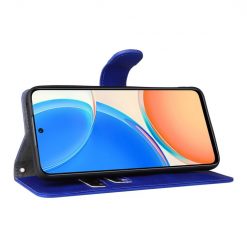 Peněženkové pouzdro Solid modré – Honor X8 | Levné Kryty | Levné Kryty | Levné Kryty