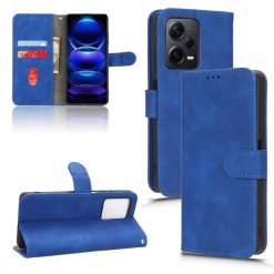 Peněženkové pouzdro Solid modré – Xiaomi Redmi Note 12 Pro+ (12 Pro Plus) | Levné Kryty | Levné Kryty | Levné Kryty