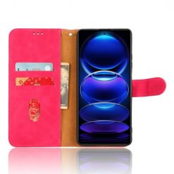 Peněženkové pouzdro Solid růžové – Xiaomi Redmi Note 12 Pro+ (12 Pro Plus) | Levné Kryty | Levné Kryty | Levné Kryty