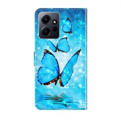 Alternative view of Knížkové pouzdro Trendy Cross case Modrý motyl – Xiaomi Redmi Note 12 (4G)