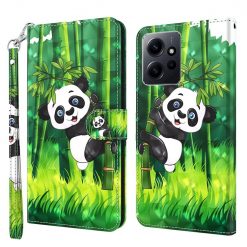 Knížkové pouzdro Trendy Cross case Panda – Xiaomi Redmi Note 12 (4G) | Levné Kryty | Levné Kryty | Levné Kryty