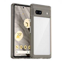 Ochranný kryt Colorful Acrylic case transparentno-šedý – Google Pixel 7a 5G