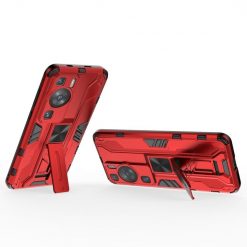 Odolný Kryt Holder armor case červený – Huawei P60 Pro | Levné Kryty | Levné Kryty | Levné Kryty