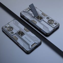 Odolný Kryt Holder armor case modrý – Huawei P60 Pro | Levné Kryty | Levné Kryty | Levné Kryty
